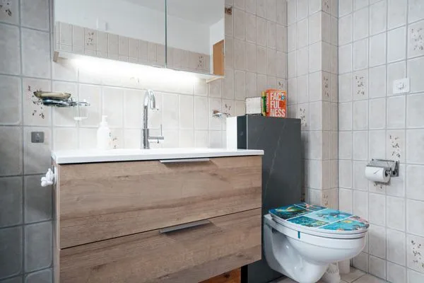 Badezimmer  Apartment Camelia