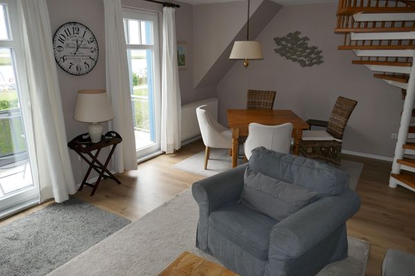 Boddenblick Wohnung 29 Zingst - Wohnzimmer