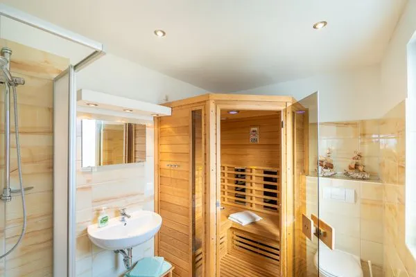 Badezimmer  Haus Karhunmökki