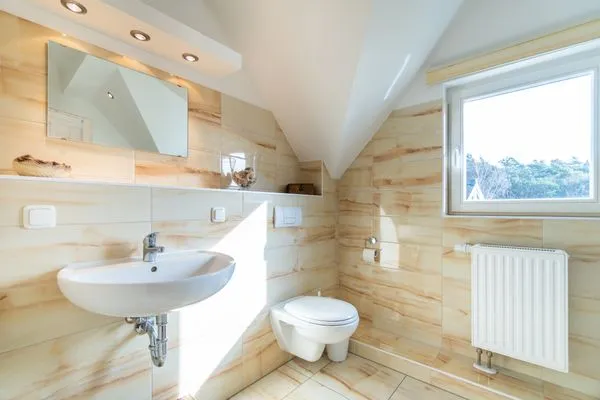 Badezimmer  Haus Karhunmökki