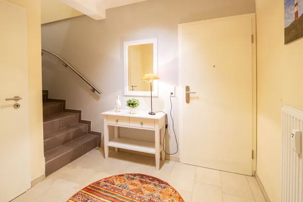 Korridor Untergeschoss Strand Residenz Ferienwohnung "Strandruh"