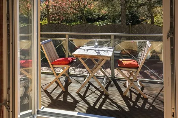 Balkon Strand Residenz Ferienwohnung "Strandruh"