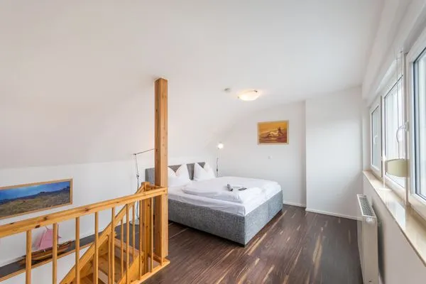 Schlafzimmer  Kurpark Carré 37 Galeriewohnung