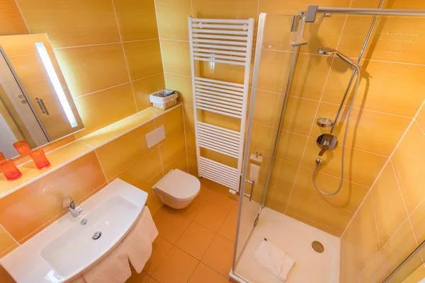 Badezimmer  Kurpark Carré 37 Galeriewohnung