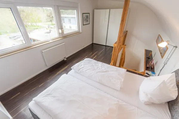 Schlafzimmer  Kurpark Carré 37 Galeriewohnung