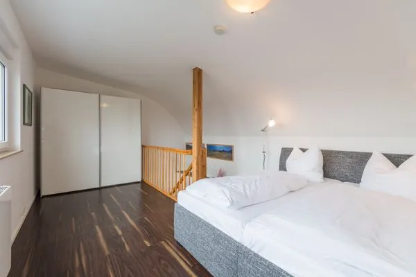 Schlafzimmer  Kurpark Carré 37 Galeriewohnung