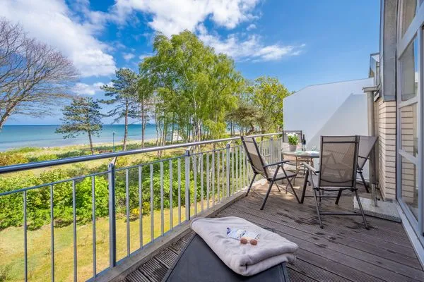 Balkon  Düne 10 Strandkorb