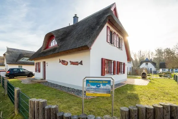 Hauptansicht  Ferienhaus am Dünenwald