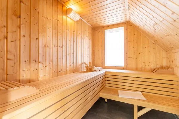 Sauna  Ferienhaus am Dünenwald