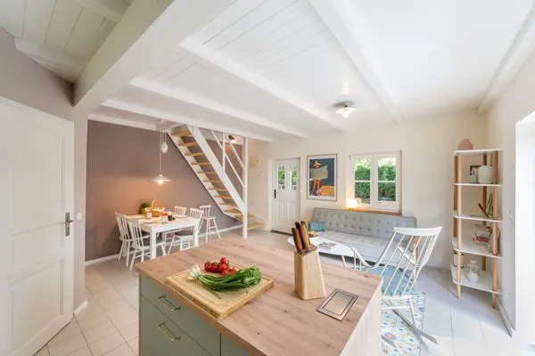 Wohnzimmer  Schwedenhaus Gudderitz 1