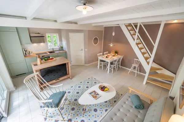 Wohnzimmer  Schwedenhaus Gudderitz 1