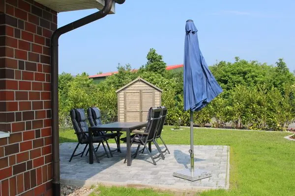 Terrasse  Ferienwohnung Am Hookstief