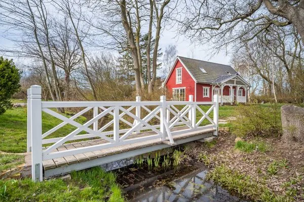 Gartenblick  Schwedenhaus Gudderitz 2