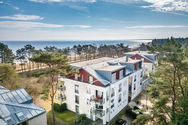 Vogelperspektive  Villa 9 Strandruh