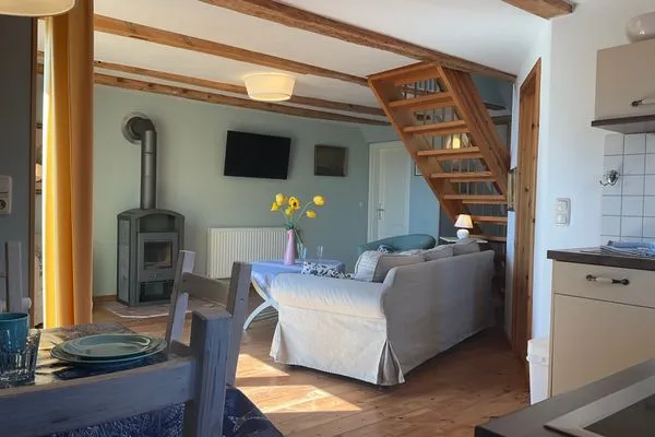 Wohnzimmer  Kapitänshaus "Hafen"