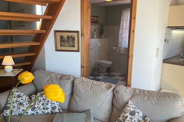 Wohnzimmer  Kapitänshaus "Hafen"