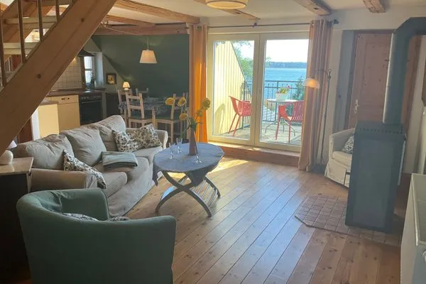 Wohnzimmer  Kapitänshaus "Hafen"