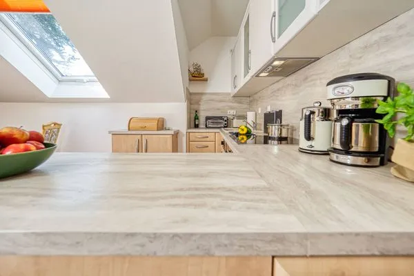 Küchenarbeitsplatte Parkresidenz am Hafen Wohnung HF 34