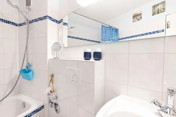 Badezimmer  (ROD32e) Ferienwohnung "Schönberg"