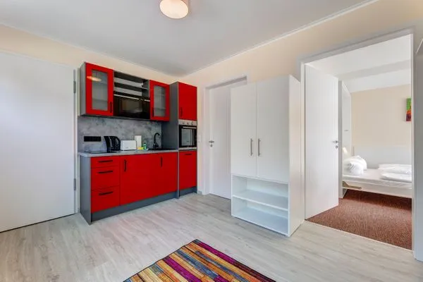 Küche / Küchenzeile  Ferienhaus Sanddornweg ca.400m vom Meer mit 6 Schlafzimmern, Sauna und Kamin