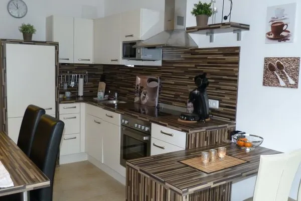 Küche / Küchenzeile  Kurpark Carré 25 Meeresglück