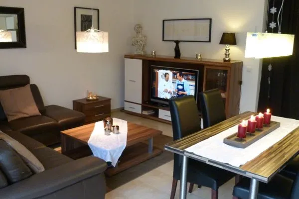 Wohnzimmer  Kurpark Carré 25 Meeresglück