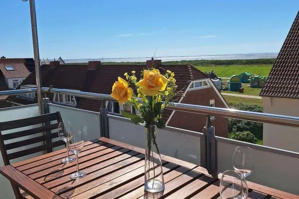 Balkon Haus Carl Stegmann Ferienwohnung FADAMA-HIN