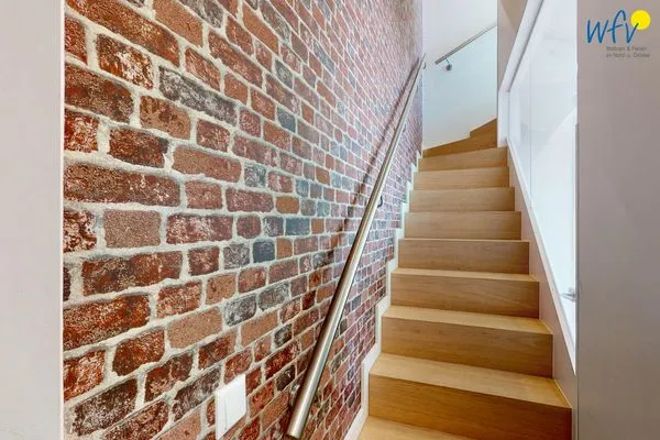 Flur / Treppe Villa Petersen Ferienwohnung Traumblick