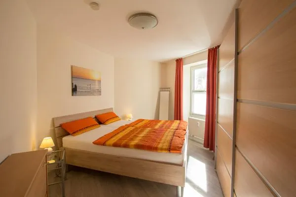 Schlafzimmer  Düne 15 Strandperle