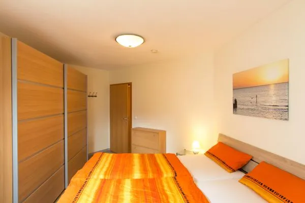 Schlafzimmer  Düne 15 Strandperle