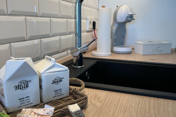 Haus Alexandra Ferienwohnung 8 Dat Büdche Wangerooge - Küche / Küchenzeile