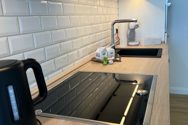 Haus Alexandra Ferienwohnung 8 Dat Büdche Wangerooge - Küche / Küchenzeile