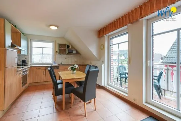 Küche / Küchenzeile Feriendomizil "Am langen Wasser" 11 Ferienwohnung Am langen Wasser 12