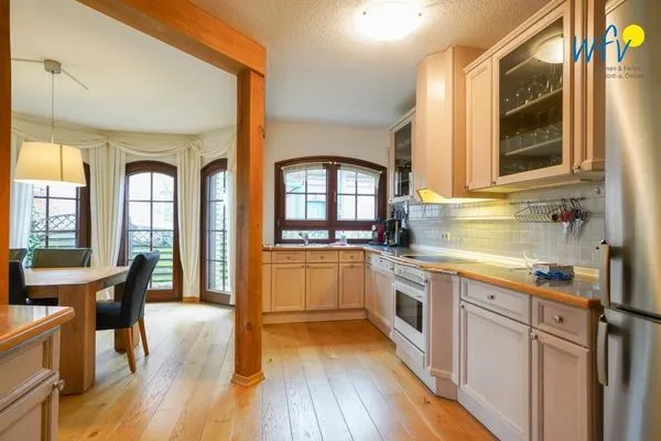 Küche / Küchenzeile Landhaus Leni Ferienwohnung Leni