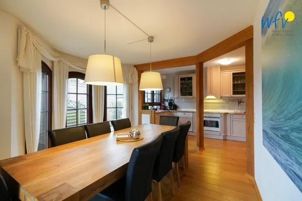 Küche / Küchenzeile Landhaus Leni Ferienwohnung Leni