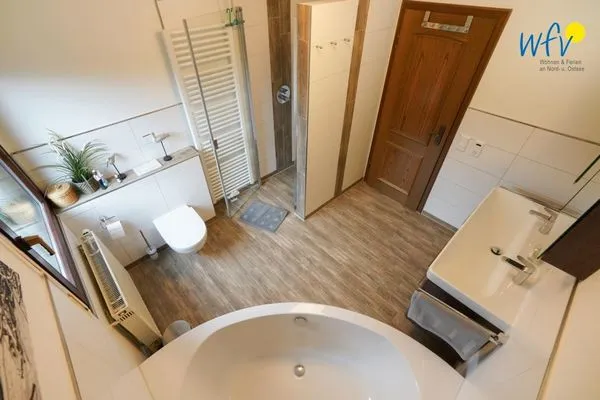 Badezimmer Landhaus Leni Ferienwohnung Leni