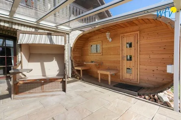 Terrasse Landhaus Leni Ferienwohnung Leni