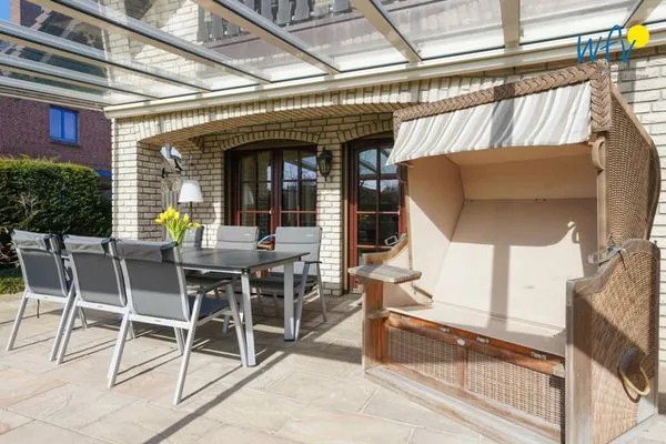 Terrasse Landhaus Leni Ferienwohnung Leni