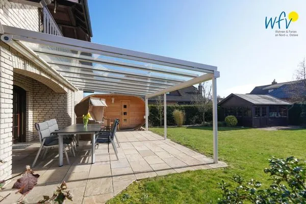 Terrasse Landhaus Leni Ferienwohnung Leni