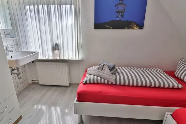 Schlafzimmer  Haus am Rosengarten - Seehund