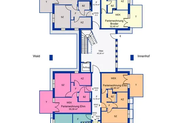  Ferien am Südstrand Ferienwohnung 0.6/ Elso