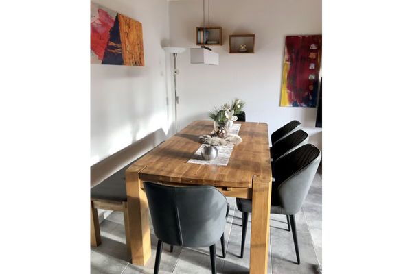  Ferienhaus Meersleuchten Hooksiel - Wohnzimmer