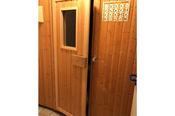  Ferienhaus Meersleuchten Hooksiel - Sauna