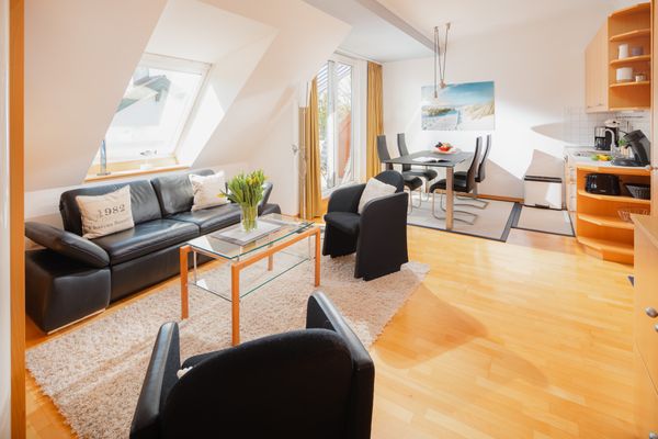  Ferienwohnung Seestern Norderney-Stadt - Wohnzimmer
