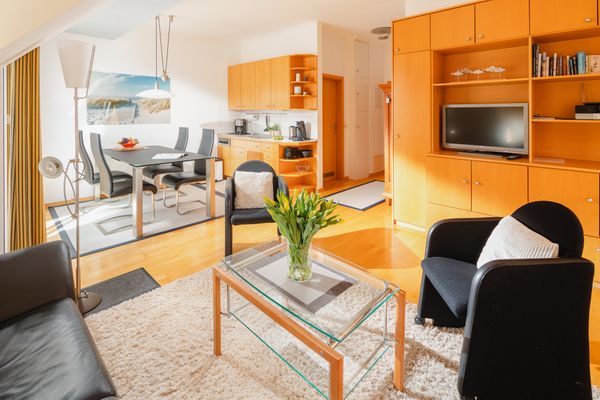  Ferienwohnung Seestern Norderney-Stadt - Wohnzimmer