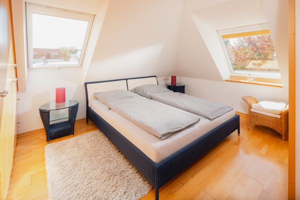  Ferienwohnung Seestern Norderney-Stadt - Bett
