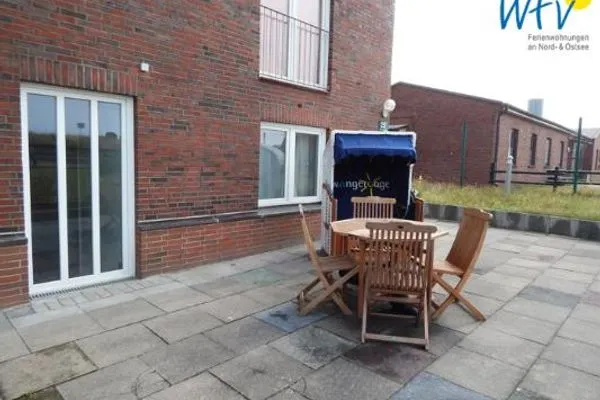 Terrasse Haus Harle Hörn 750001 Haus Harle Hörn Wangerooge