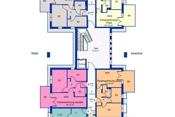  Ferien am Südstrand Ferienwohnung 0.6/ Elso