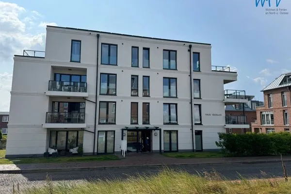 Hauptansicht Haus Seeblick Ferienwohnung Nordseekieker