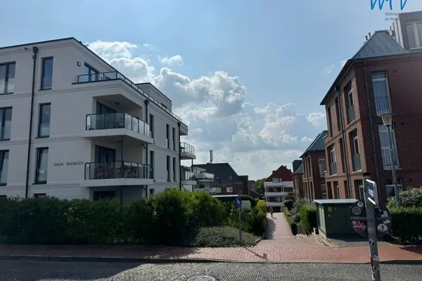 Hauptansicht Haus Seeblick Ferienwohnung Nordseekieker